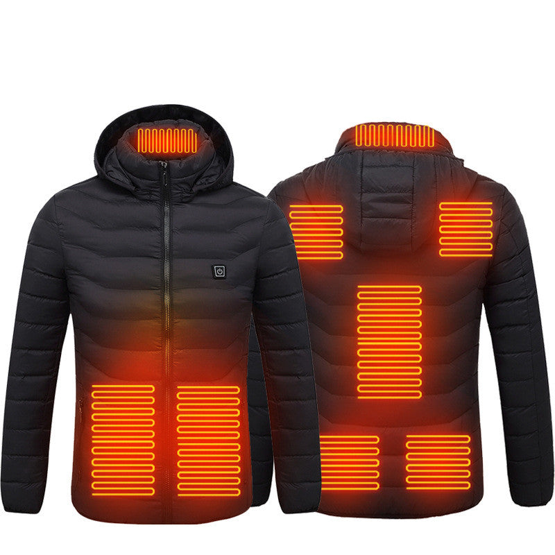 FrostGuard USB Heated Vest - Men's Thermal Zip-Up