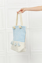 Justin Taylor Picnic Date Tassel Tote Bag - Tote Bag by Trendsi | Available at Handbags Specialist Headquarter