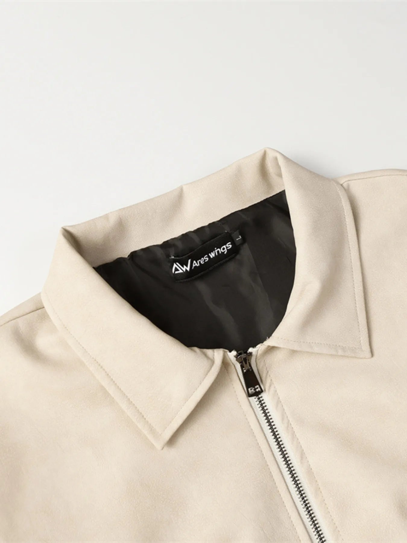 Men's Zip Up Long Sleeve Jacket - Men's jackets by Trendsi | Available at Handbags Specialist Headquarter