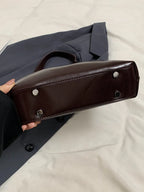 PU Leather Moon Shape Shoulder Bag - Tote Bag by Trendsi | Available at Handbags Specialist Headquarter