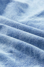 Oversized Button Down Denim Shirt Dress - Women / Jeans & Denim by Trendsi | Available at Handbags Specialist Headquarter