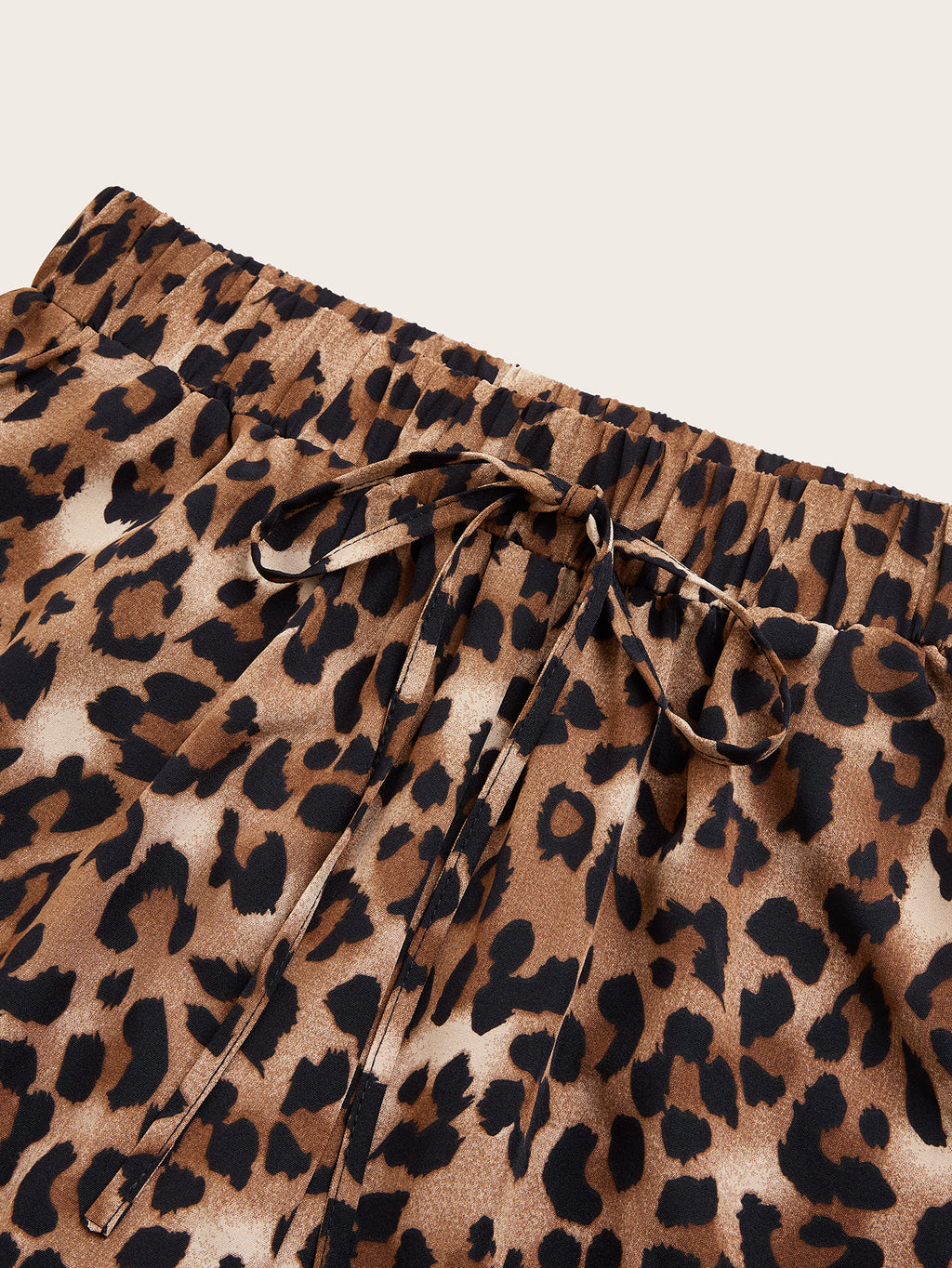 Leopard Luxe: Plus Size Wide Leg Pants