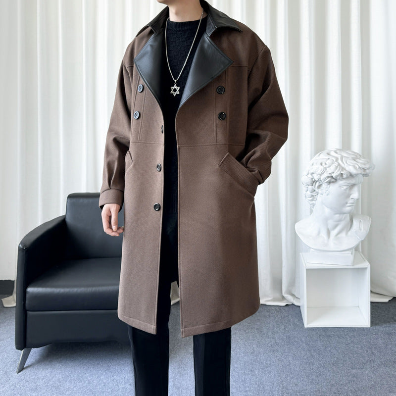 UrbanEdge: Mens' Versatile Trench Coat