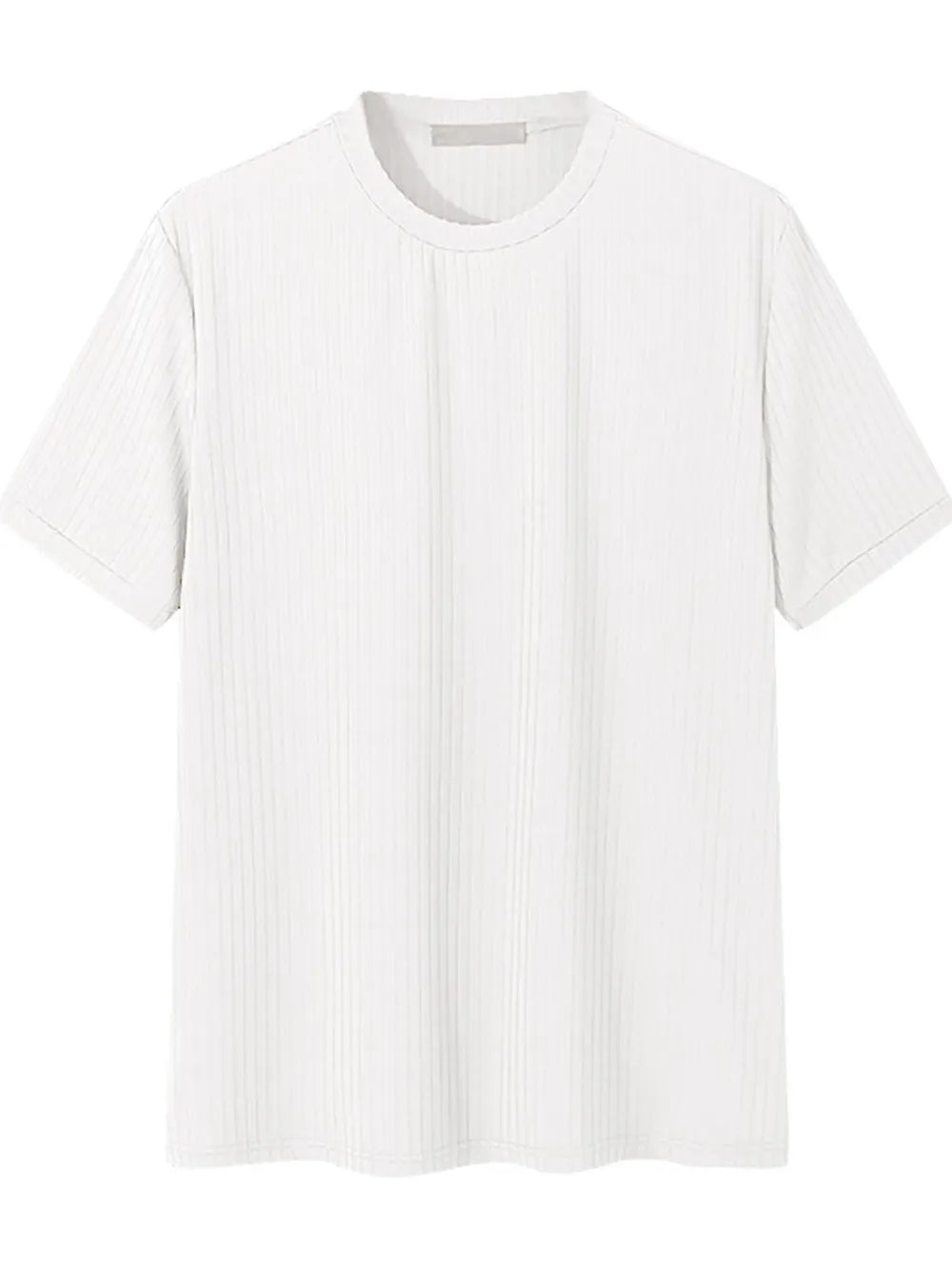 Men's Full Size Round Neck Short Sleeve T-Shirt Plus Size - Men's Shirts by Trendsi | Available at Handbags Specialist Headquarter