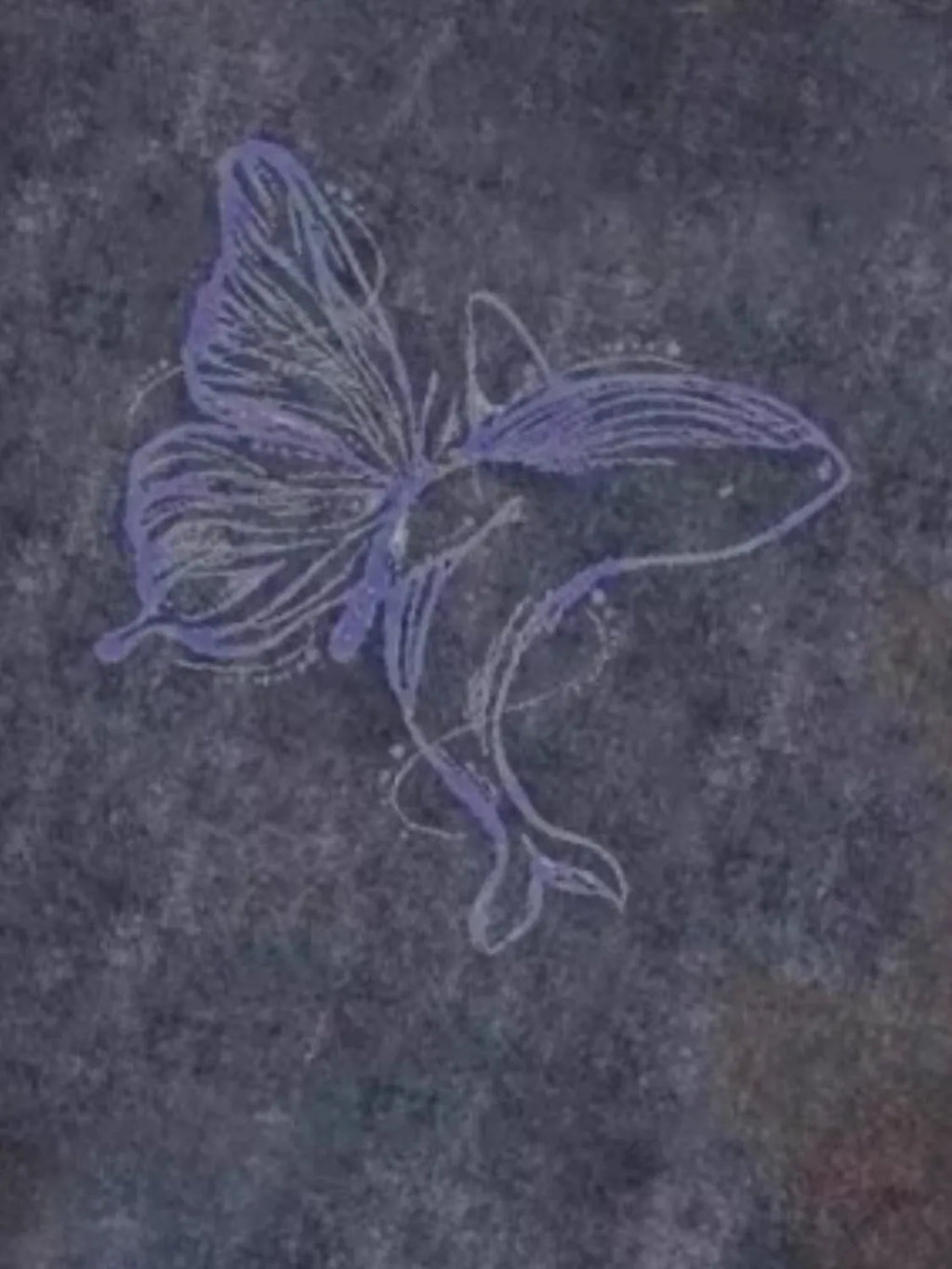 Men's Full Size Butterfly Round Neck T-Shirt Plus Size - Men's T-Shirt by Trendsi | Available at Handbags Specialist Headquarter