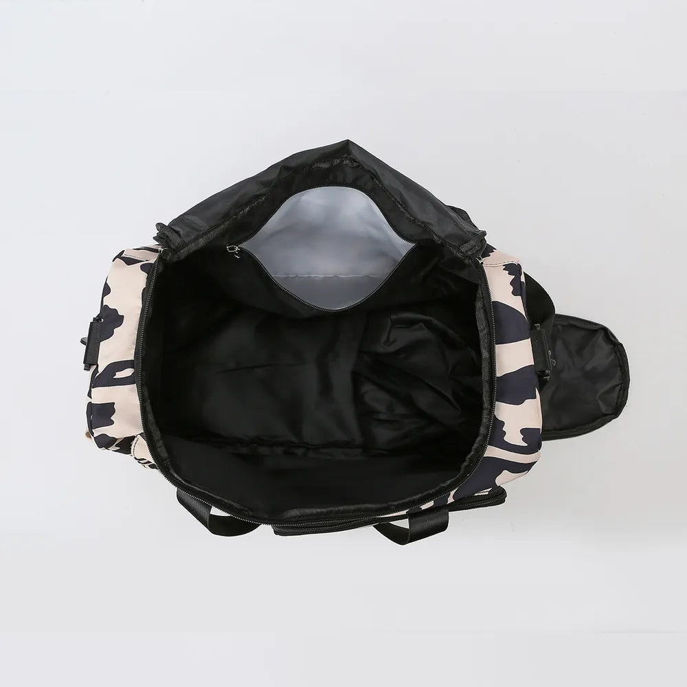 Oxford Cloth Animal Print Travel Bag - travel-bag by Trendsi | Available at Handbags Specialist Headquarter