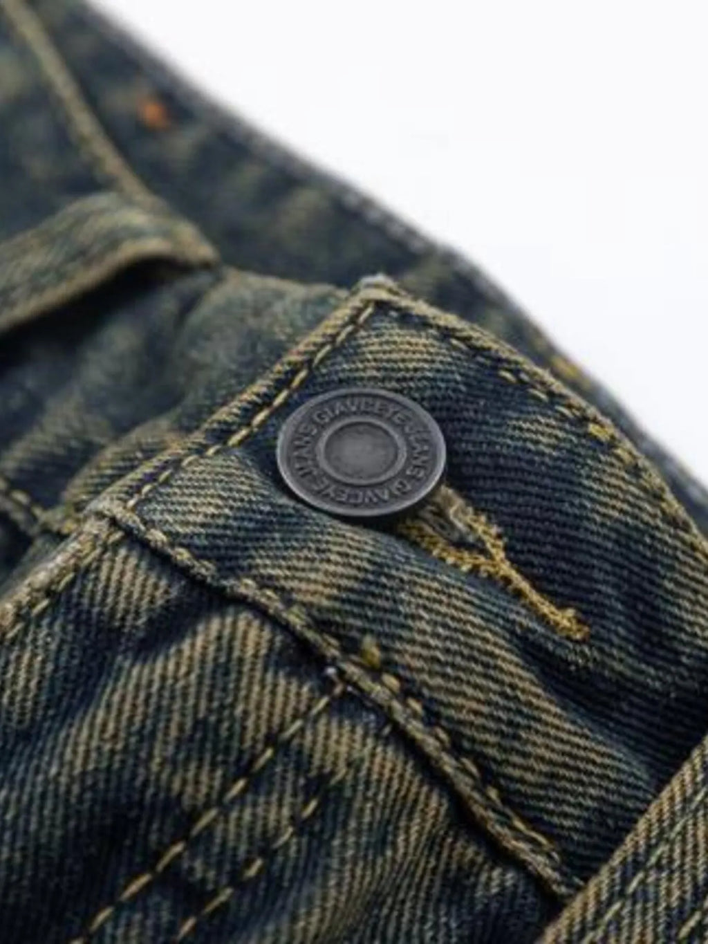 Men's Full Size Vintage Wash Bootcut Denim Jeans Plus Size - Women / Jeans & Denim by Trendsi | Available at Handbags Specialist Headquarter