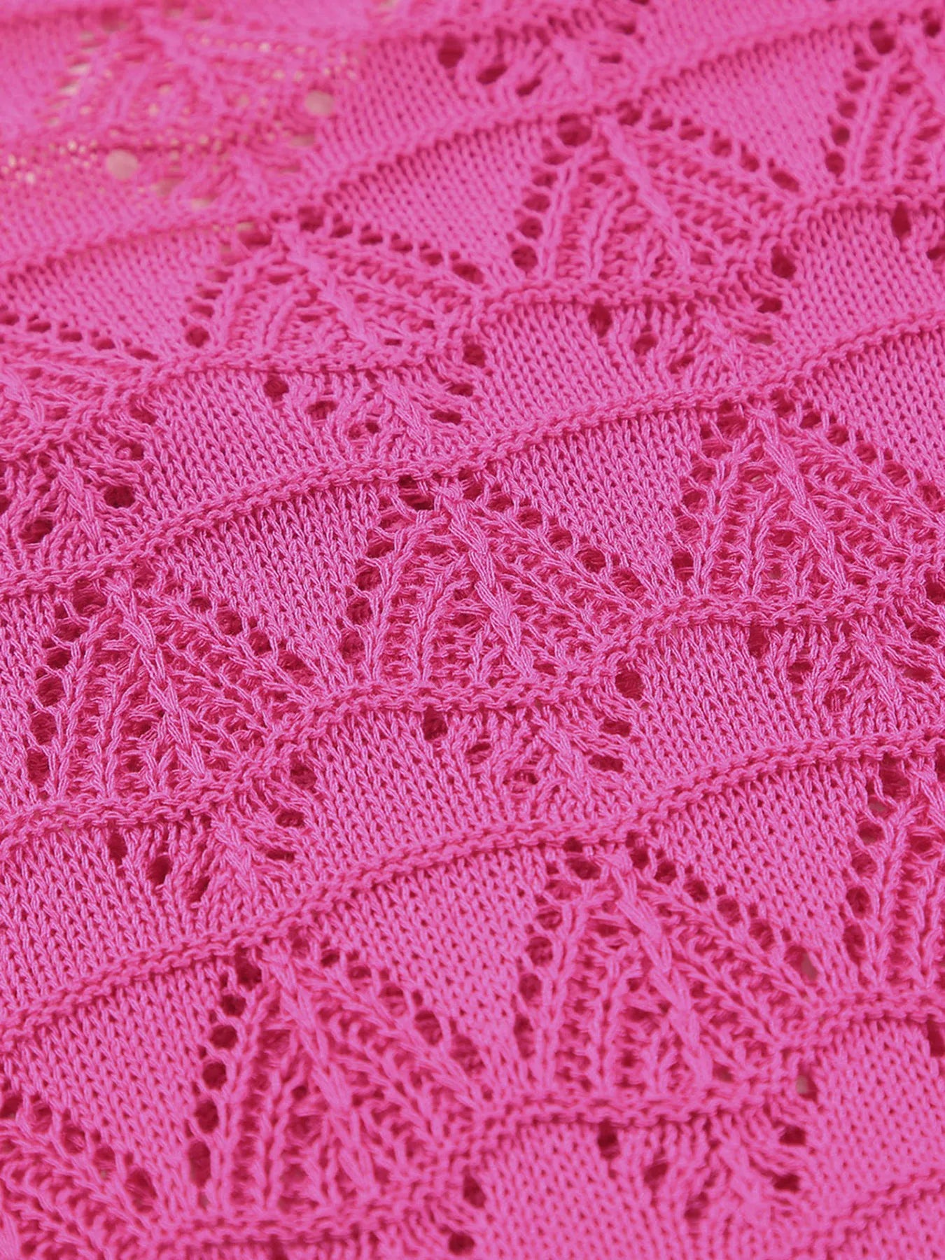 Buttoned Front Openwork Cardigan - Tops by Trendsi | Available at Handbags Specialist Headquarter