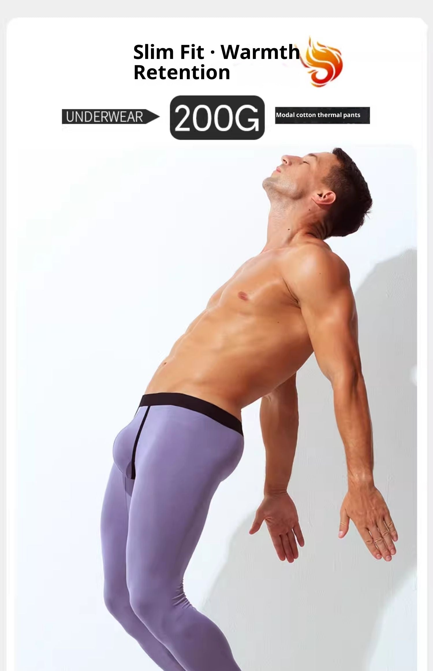 BreezeFlex Men’s Casual Modal Thin Pants