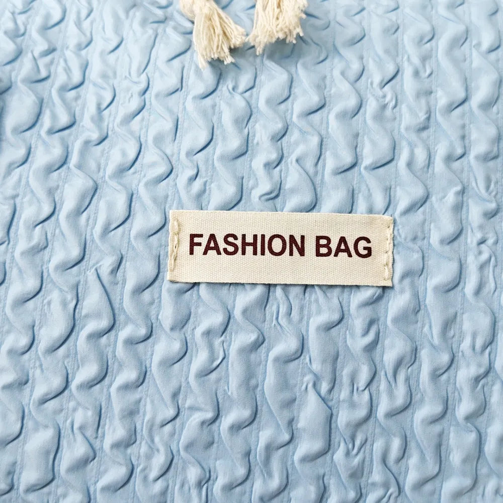 Textured Nylon Travel Bag - travel-bag by Trendsi | Available at Handbags Specialist Headquarter