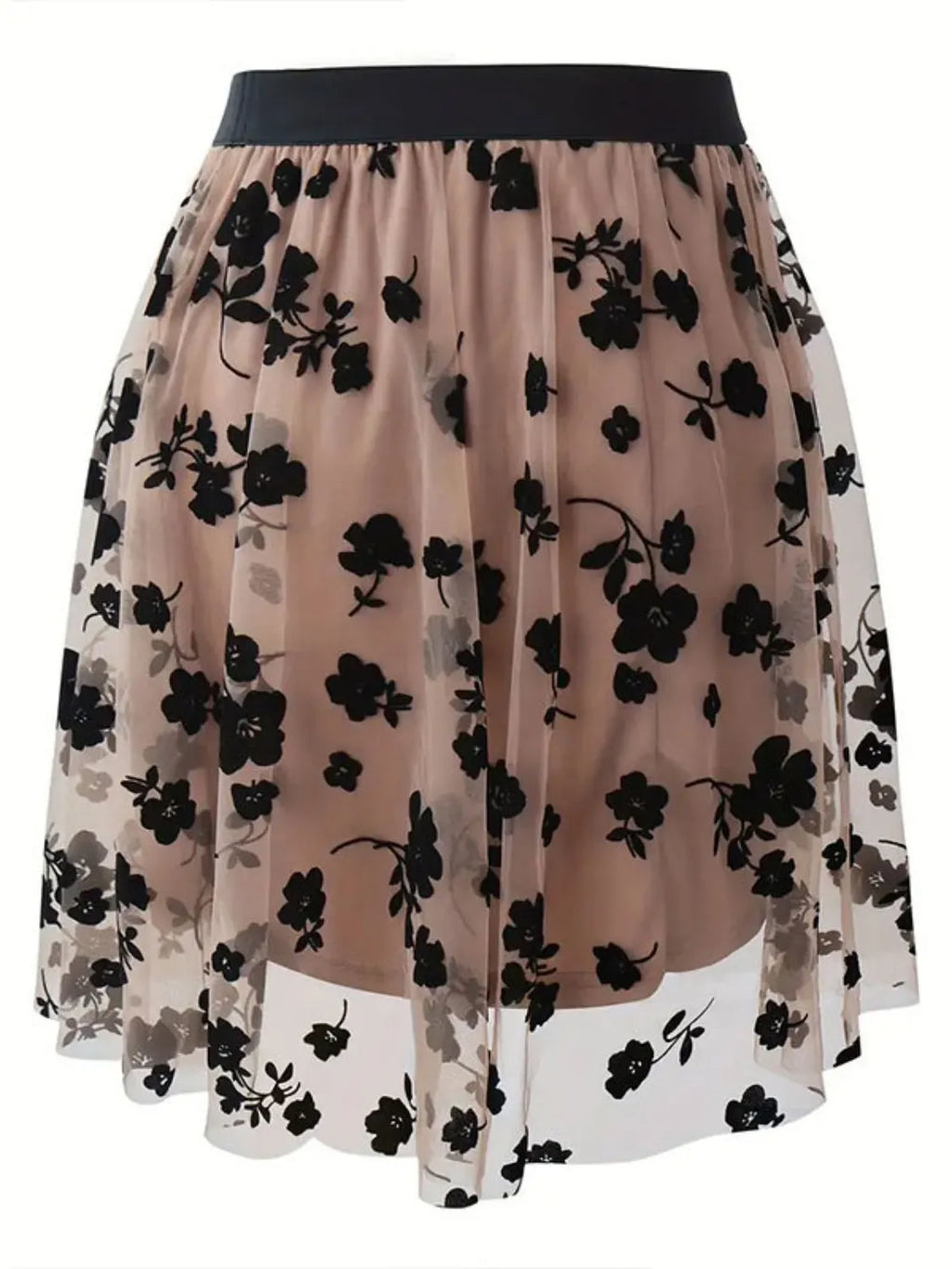 Floral Print High Waist Mini Skirt - Skirts by Trendsi | Available at Handbags Specialist Headquarter