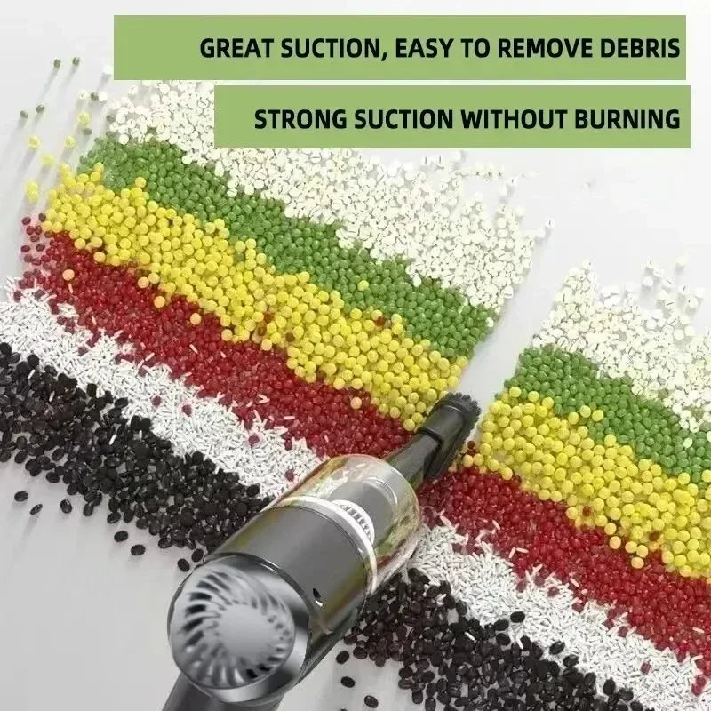 Portable Wireless Car Vacuum Cleaner Wireless Vacuum Cleaner Dual Use for Home and Car 120W High Power Powerful Vacuum Cleaner -  by Stone's Store | Available at Handbags Specialist Headquarter