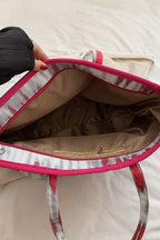 Printed PU Leather Tote Bag - Tote Bag by Trendsi | Available at Handbags Specialist Headquarter