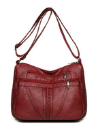 PU Leather Adjustable Strap Shoulder Bag - Shoulder Bags by Trendsi | Available at Handbags Specialist Headquarter