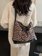Leopard Dual Purpose Crossbody Bag - Crossbody Bag by Trendsi | Available at Handbags Specialist Headquarter
