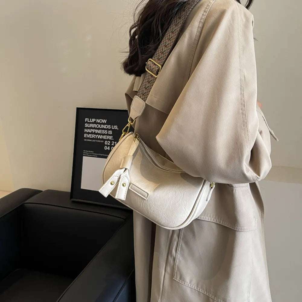 PU Leather Shoulder Bag - Crossbody Bag by Trendsi | Available at Handbags Specialist Headquarter