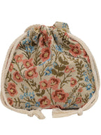 Rope Drawstring Floral Bucket Bag - Shoulder Bags by Trendsi | Available at Handbags Specialist Headquarter