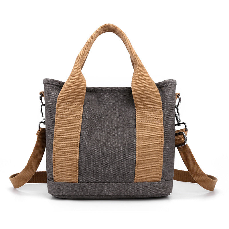 Korean Style Large Capacity Canvas Commute Bag