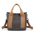 Korean Style Large Capacity Canvas Commute Bag