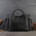 Retro Luxe: Genuine Leather Women's Tote - Handbags by Trendsi | Available at Handbags Specialist Headquarter