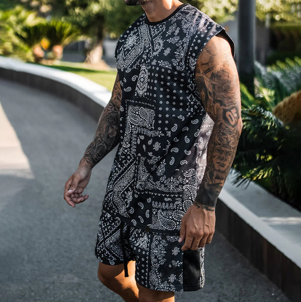 BreezeFit: Men's Quick Dry Beach Set