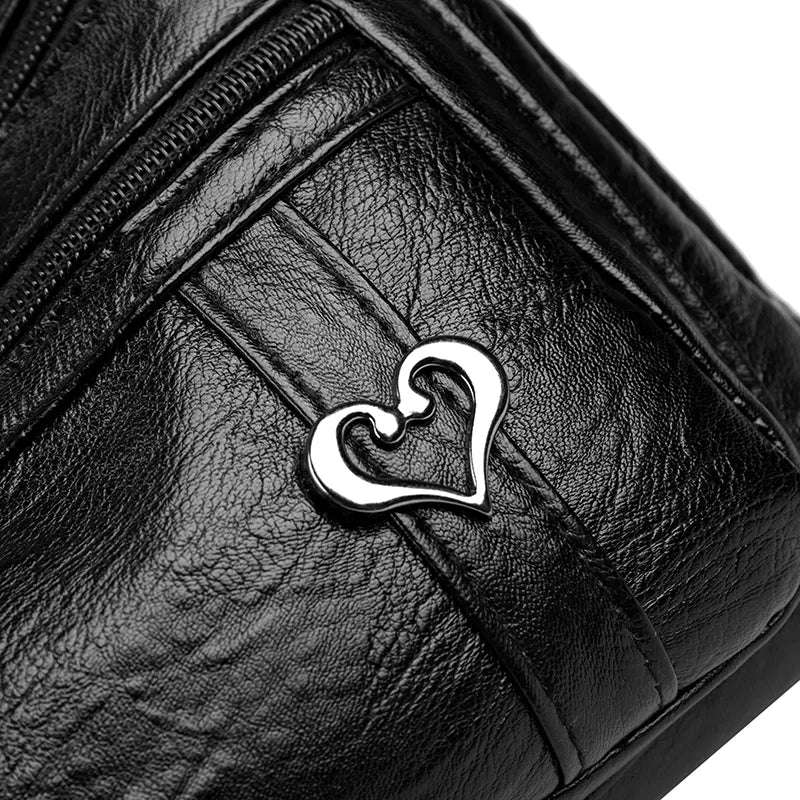 PU Leather Multi-Pockets Crossbody Bag - Crossbody Bag by Trendsi | Available at Handbags Specialist Headquarter