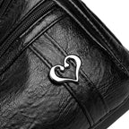 PU Leather Multi-Pockets Crossbody Bag - Crossbody Bag by Trendsi | Available at Handbags Specialist Headquarter