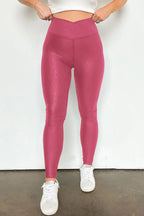 Solid High Waist Leggings - Leggings by Trendsi | Available at Handbags Specialist Headquarter