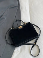 Solid Color Handbag with Removable Strap - handbags by Trendsi | Available at Handbags Specialist Headquarter