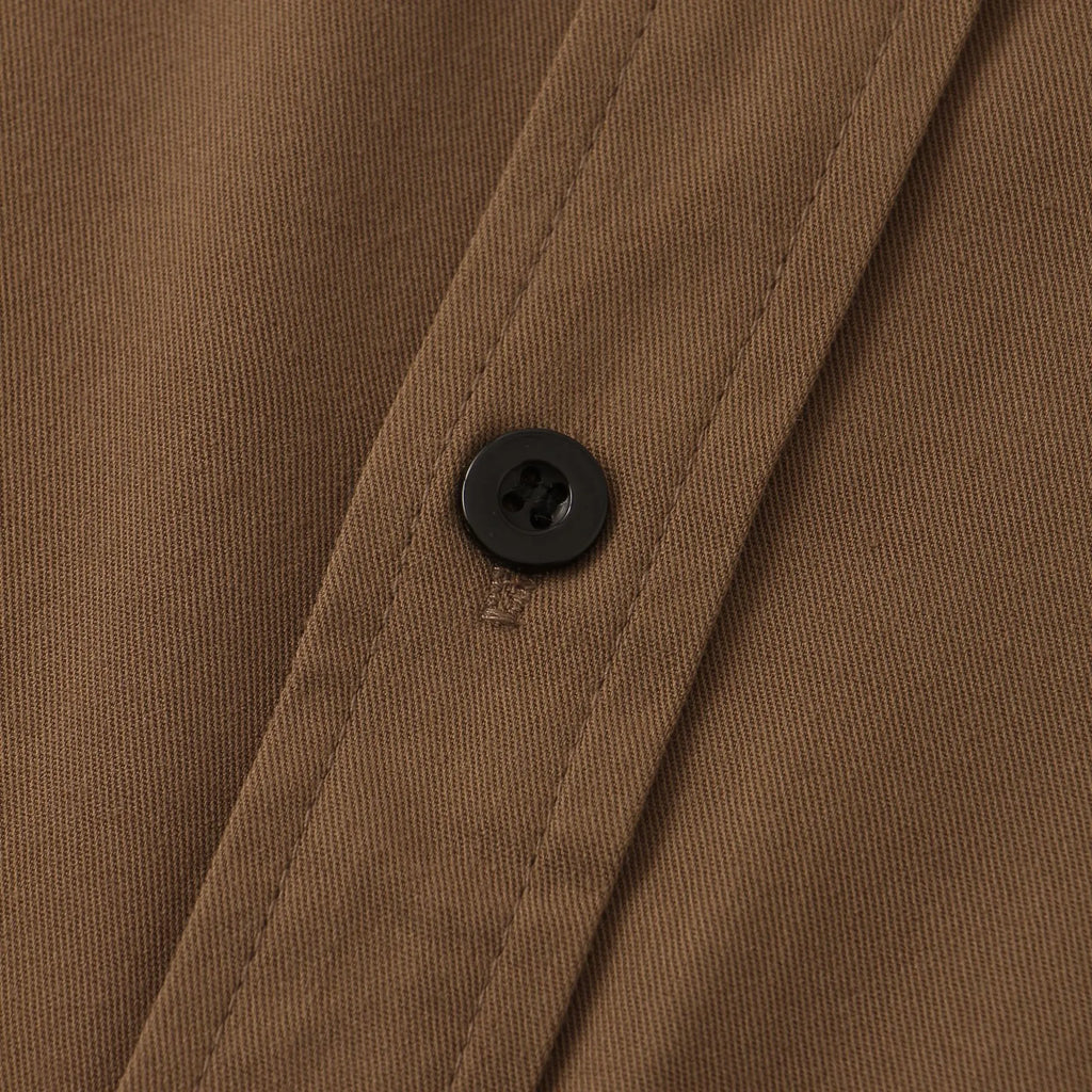 Men's Plus Size Casual Short Sleeve Button Down Shirt - mens-shirts by Trendsi | Available at Handbags Specialist Headquarter