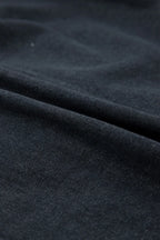 Button Down Raw Hem Ruffled Denim Shirt - Women / Jeans & Denim by Trendsi | Available at Handbags Specialist Headquarter