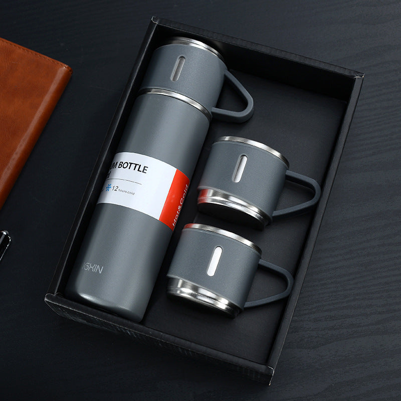 SteeLuxe Portable Mug: Unisex Creative Companion