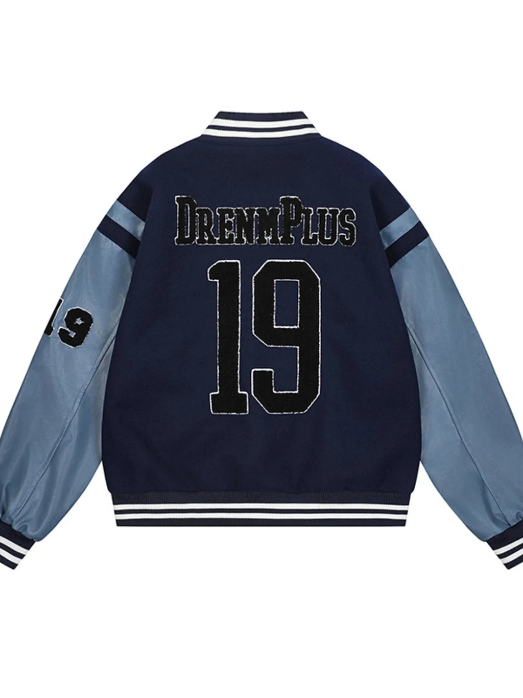 Men's Baseball Bomber Jacket with Patches - Men's jackets by Trendsi | Available at Handbags Specialist Headquarter