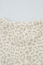 MAMA Letter Graphic Leopard Round Neck T-Shirt - Tops by Trendsi | Available at Handbags Specialist Headquarter