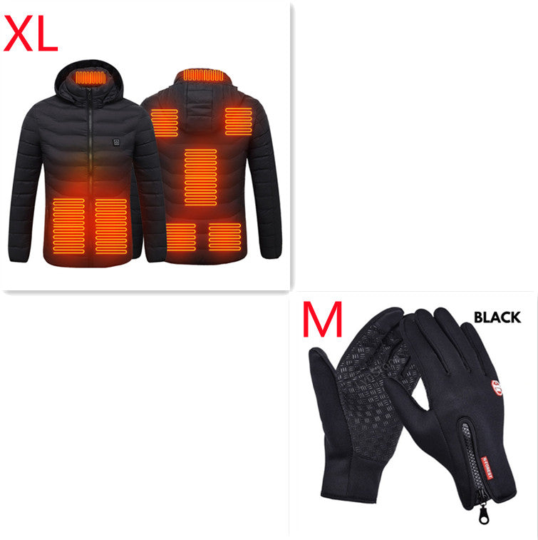 FrostGuard USB Heated Vest - Men's Thermal Zip-Up