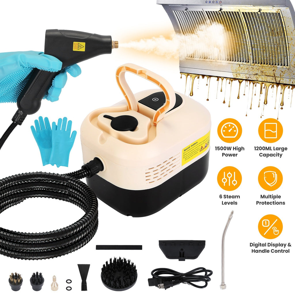 JetClean Pro: 1500W Handheld Cleaner with 8 Tools - appliances by Trendsi | Available at Handbags Specialist Headquarter