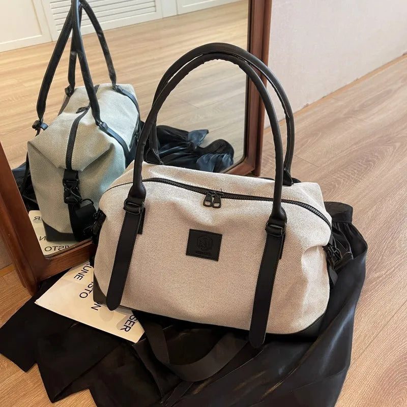 Contrast Travel Bag - travel-bag by Trendsi | Available at Handbags Specialist Headquarter