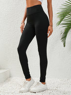 Wide Waistband Leggings - Leggings by Trendsi | Available at Handbags Specialist Headquarter