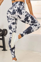 Tie-Dye High Waist Active Leggings - Leggings by Trendsi | Available at Handbags Specialist Headquarter