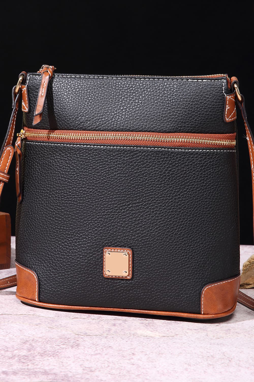 PU Leather Crossbody Bag - handbags by Trendsi | Available at Handbags Specialist Headquarter