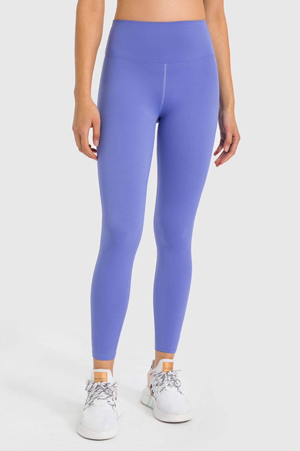 Millennia High Waist Ankle-Length Yoga Leggings - Leggings by Trendsi | Available at Handbags Specialist Headquarter