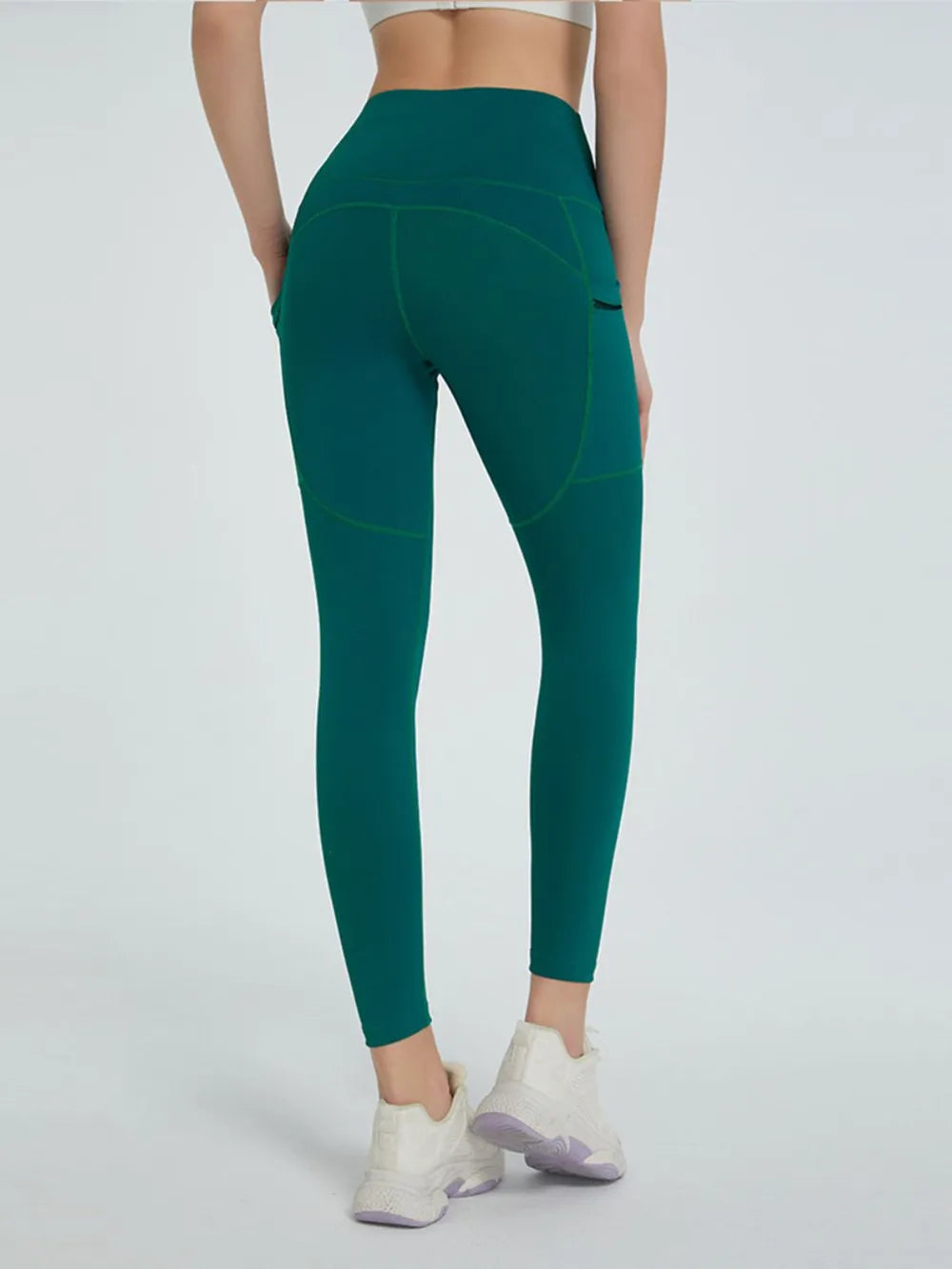 High Waist Active Leggings - Leggings by Trendsi | Available at Handbags Specialist Headquarter