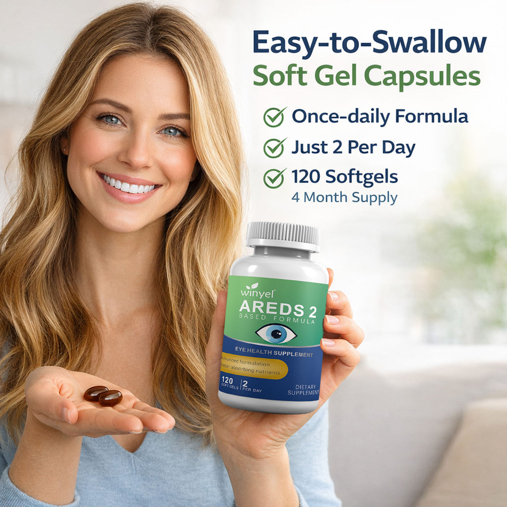 AREDS 2 Eye Vitamin & Mineral Supplement, 120 Softgels