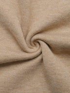 Color Block Round Neck Sweater with Ribbed Trim - Tops by Trendsi | Available at Handbags Specialist Headquarter