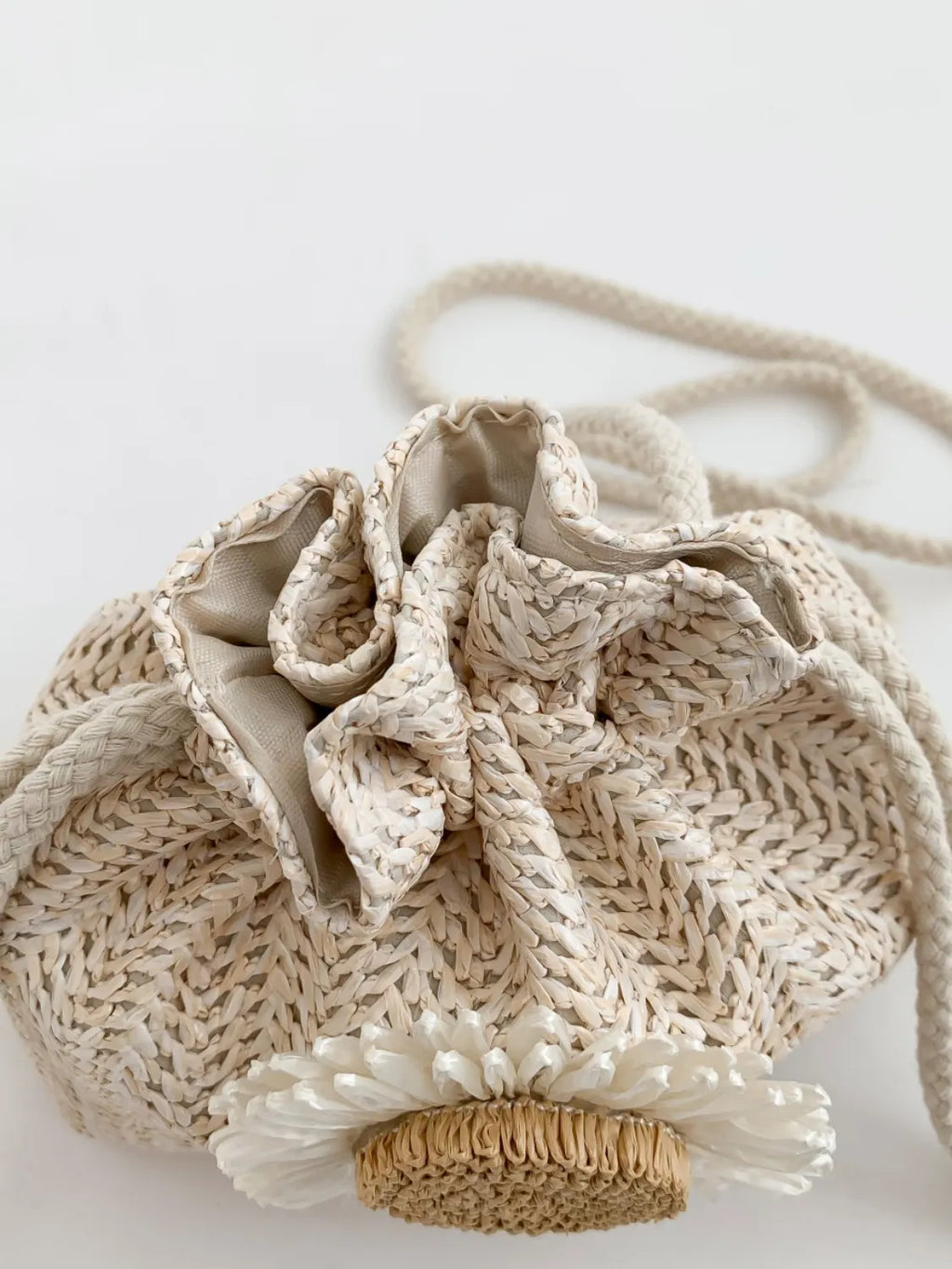 Sunflower Drawstring Bucket Bag - Shoulder Bags by Trendsi | Available at Handbags Specialist Headquarter