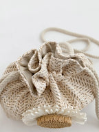 Sunflower Drawstring Bucket Bag - Shoulder Bags by Trendsi | Available at Handbags Specialist Headquarter