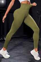 Wide Waistband Sports Leggings - Leggings by Trendsi | Available at Handbags Specialist Headquarter