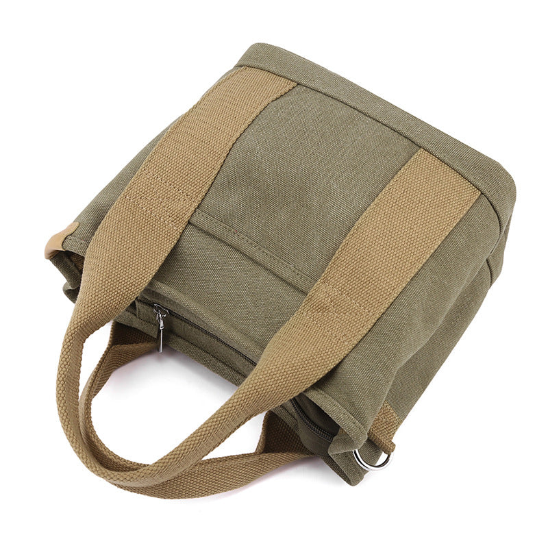 Korean Style Large Capacity Canvas Commute Bag