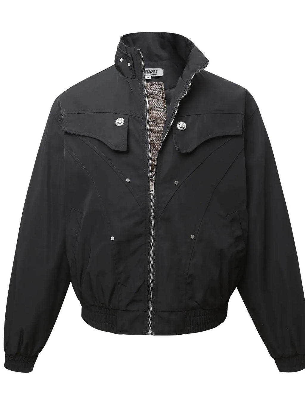 Men's Zip Up Long Sleeve Jacket - Men's jackets by Trendsi | Available at Handbags Specialist Headquarter