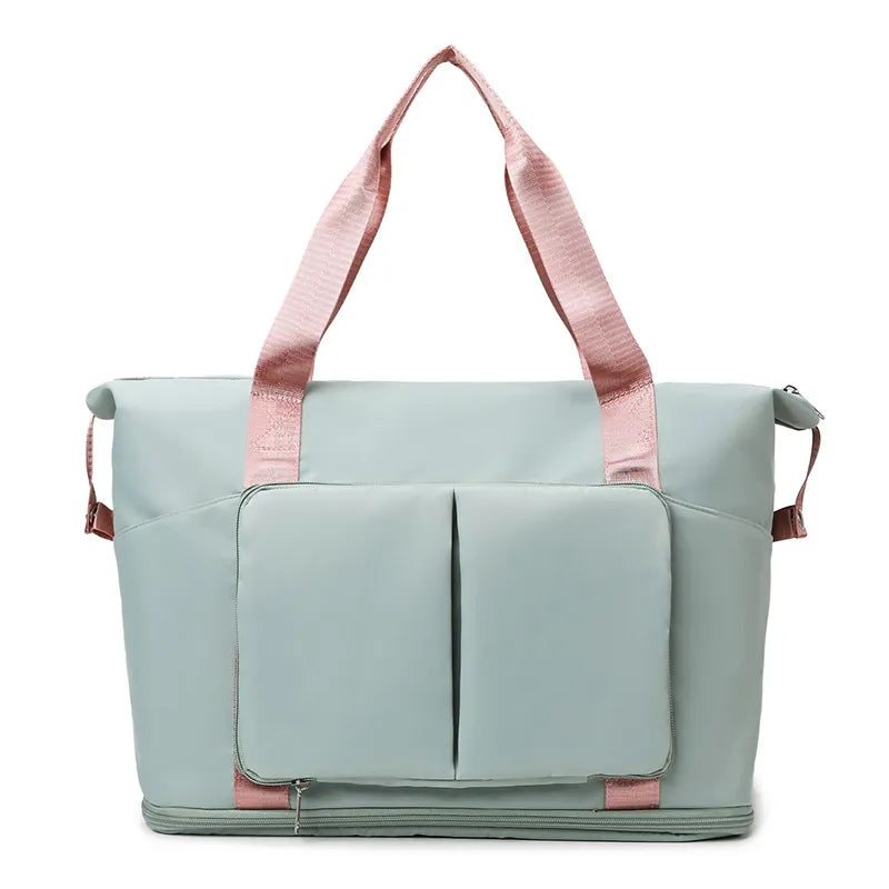 Oxford Cloth Multi Pocket Travel Bag - travel-bag by Trendsi | Available at Handbags Specialist Headquarter